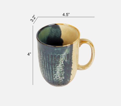 Abstract Print Ceramic Mug