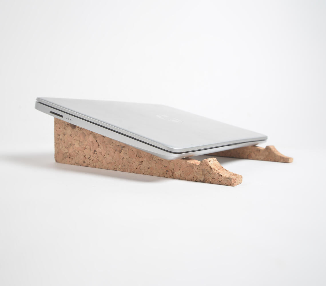 Cork Laptop Stand - Adjustable